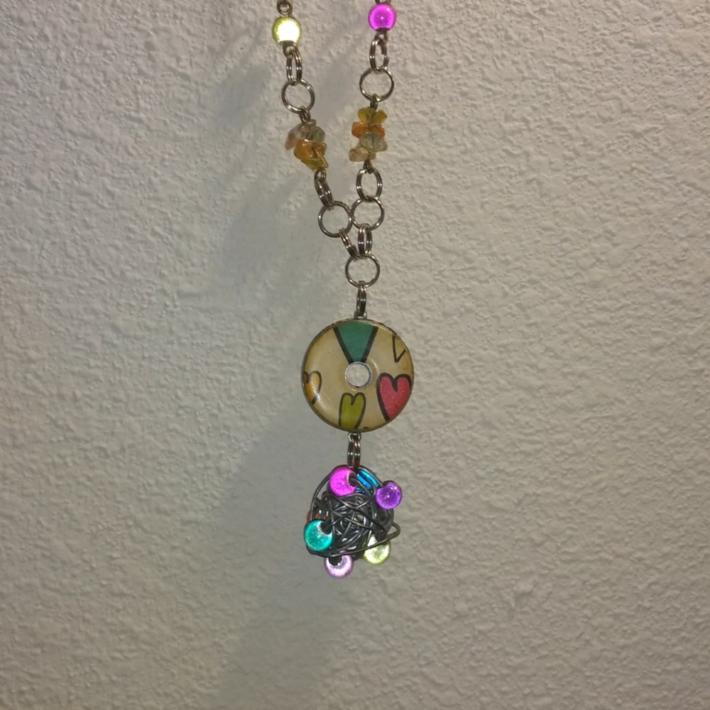 Fun, long necklace!